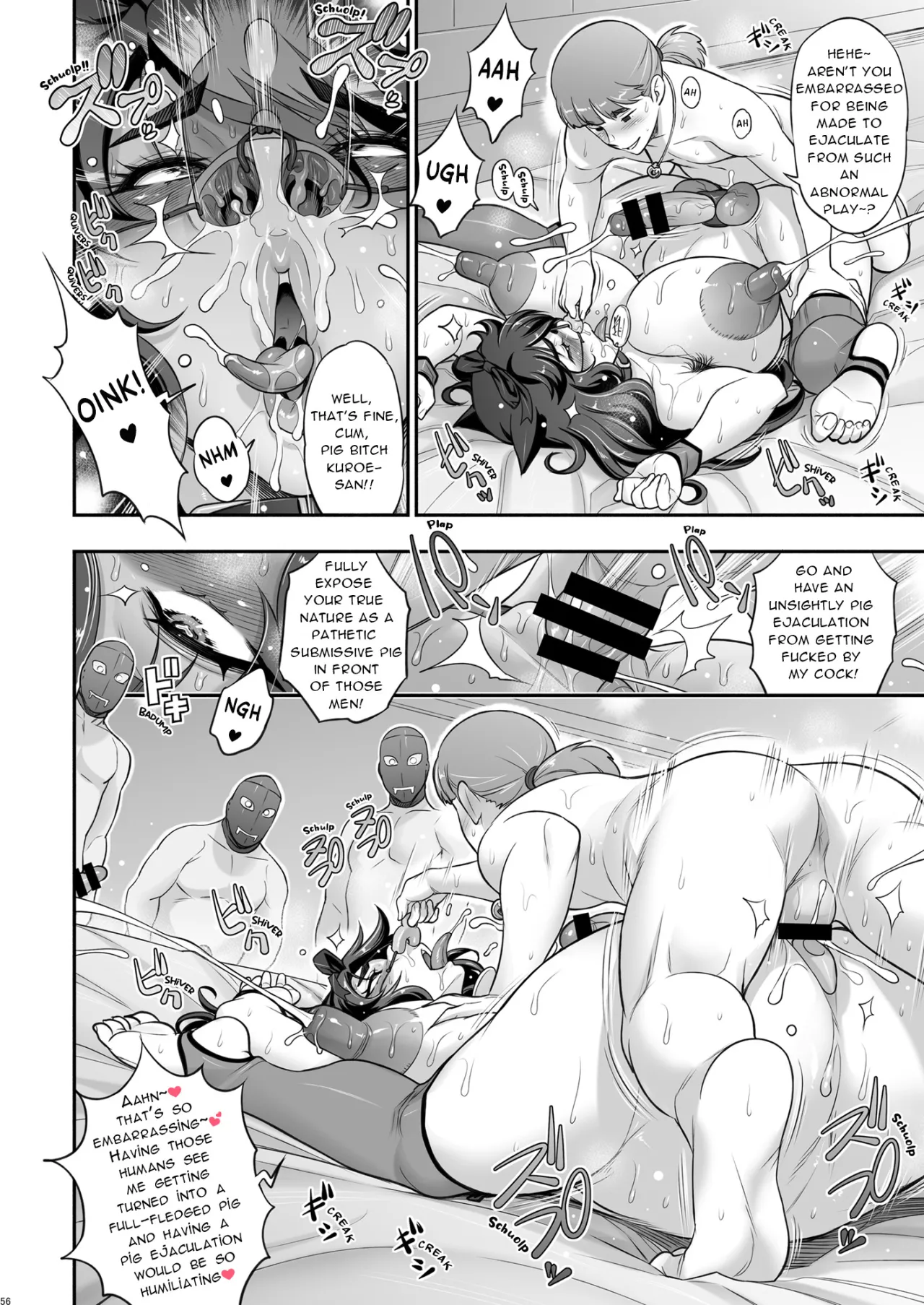 Nihon Tsuntsun Futanari Youko o Butabuta ni Shitsukechau Ohanashi 56