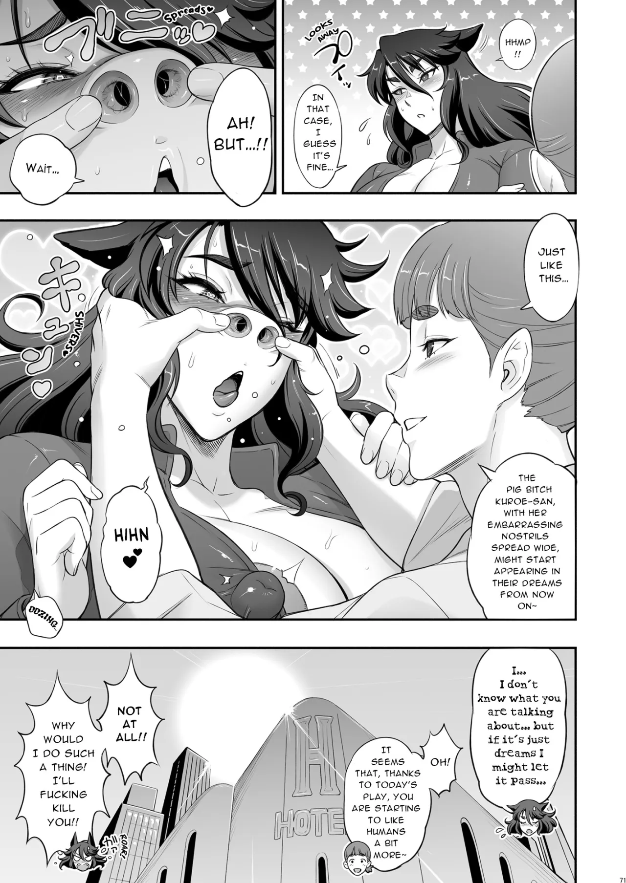 Nihon Tsuntsun Futanari Youko o Butabuta ni Shitsukechau Ohanashi 70