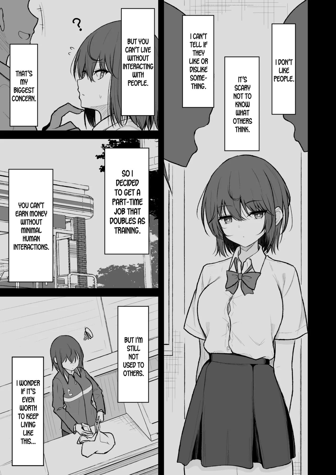 Ningen Girai no Onnanoko ga Nakadashi o Ukeireru made 4