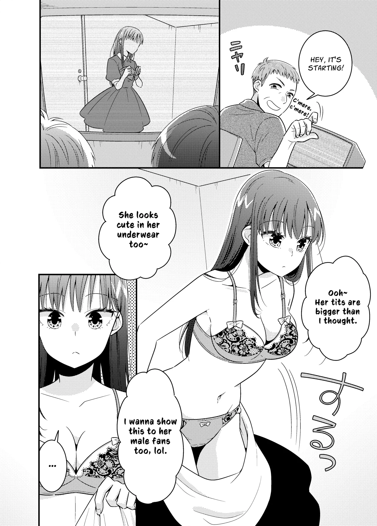 Ninki JK Model Kakushidori Sarete Oppai Marudashi 3
