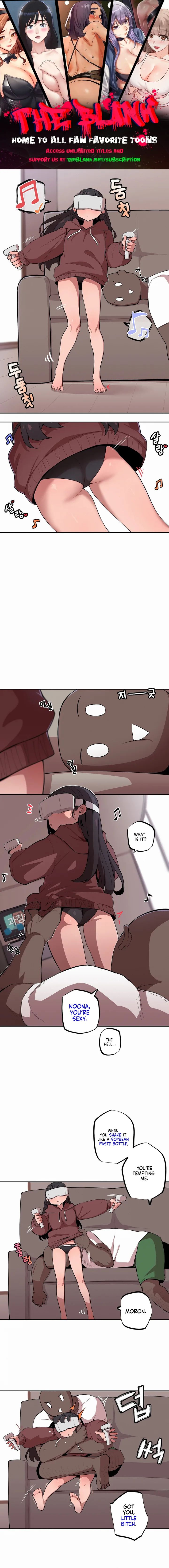 Noona and her BIG little Bro 1