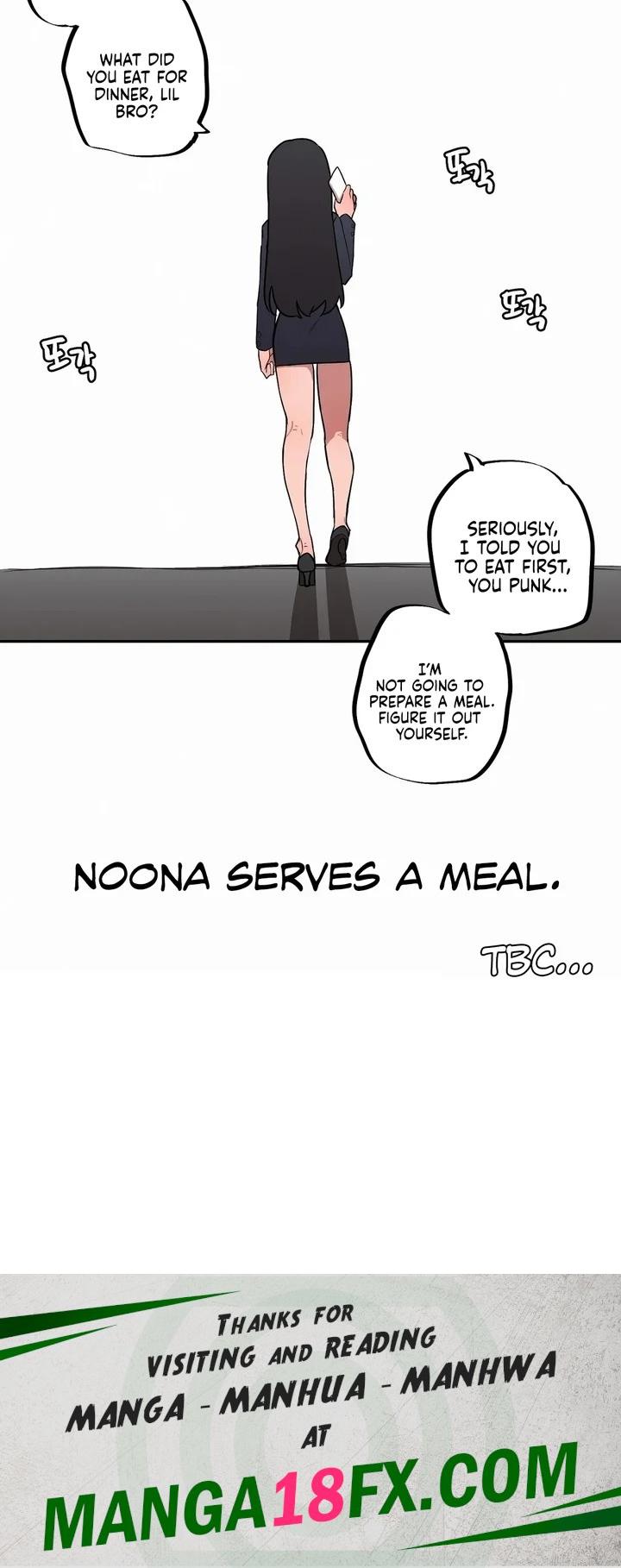 Noona and her BIG little Bro 20