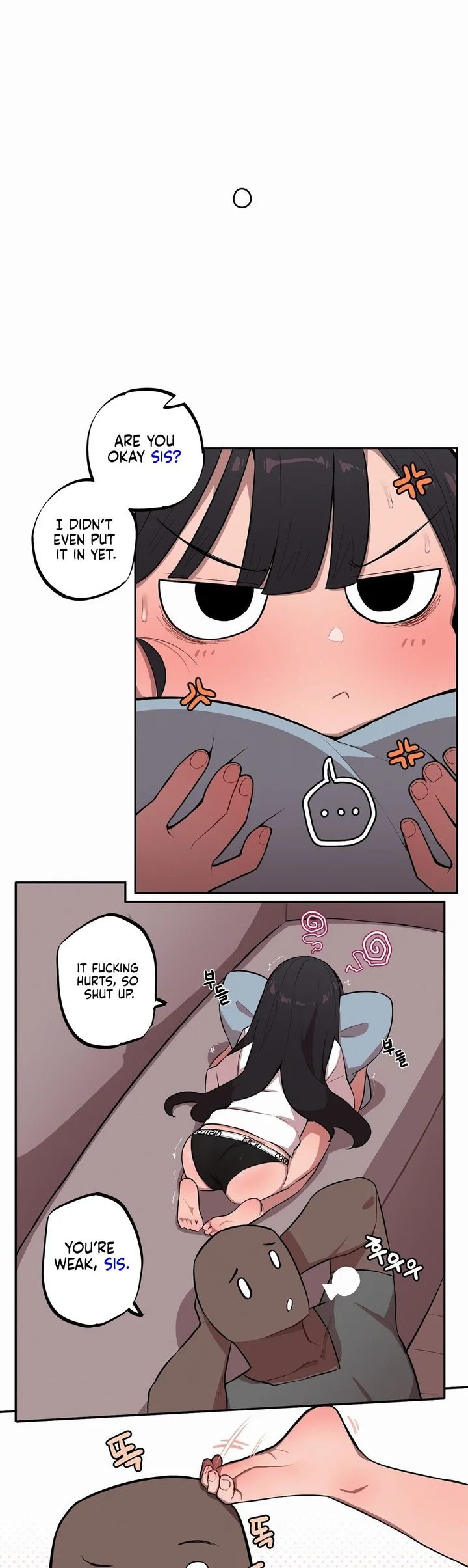 Noona and her BIG little Bro 11