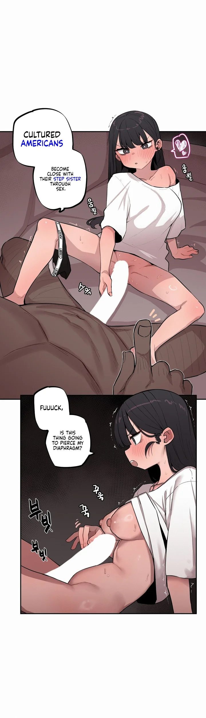 Noona and her BIG little Bro 8