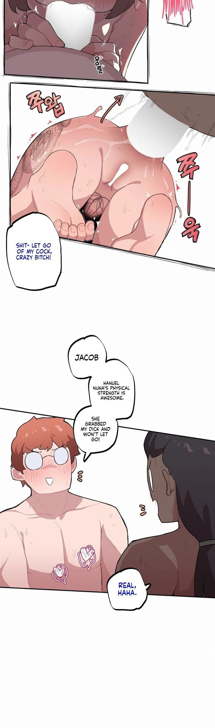 Noona and her BIG little Bro 11