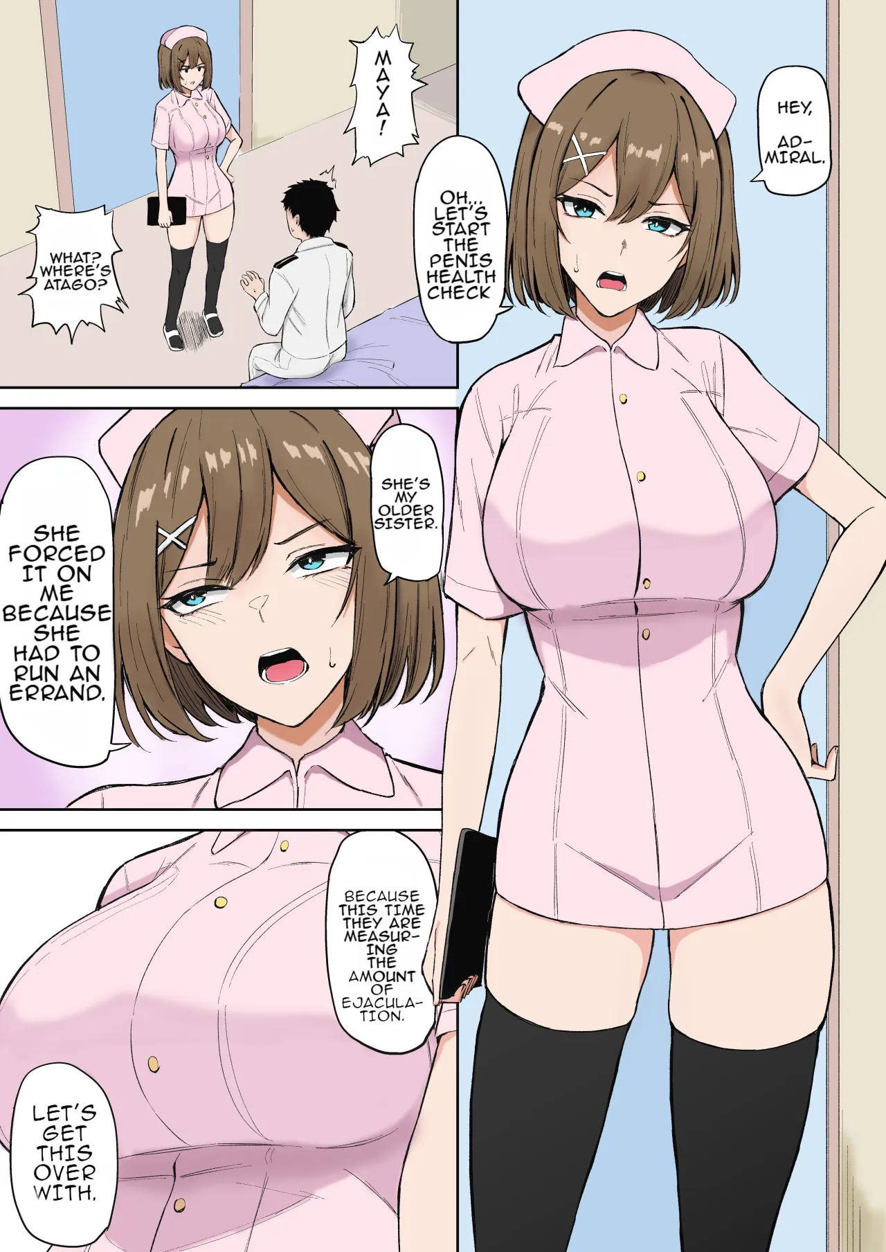 Nurse Maya-sama Manga - Colorized 1