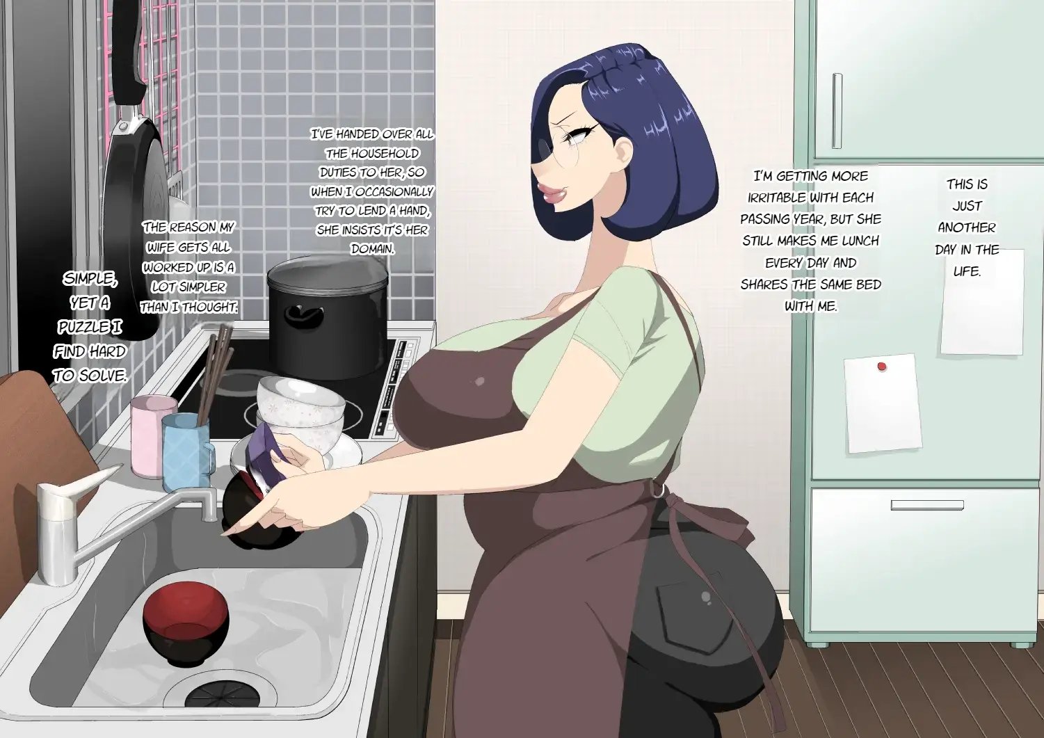 Nyoubou o Kyokon to Furin Sasete Mita | I Made My Wife Have An Affair With A Man With A Huge Penis 3