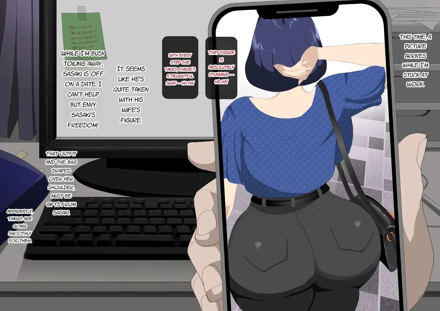 Nyoubou o Kyokon to Furin Sasete Mita | I Made My Wife Have An Affair With A Man With A Huge Penis 28