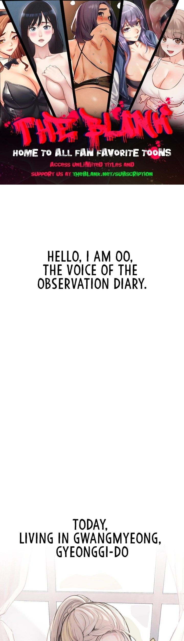 Observation Diary 1