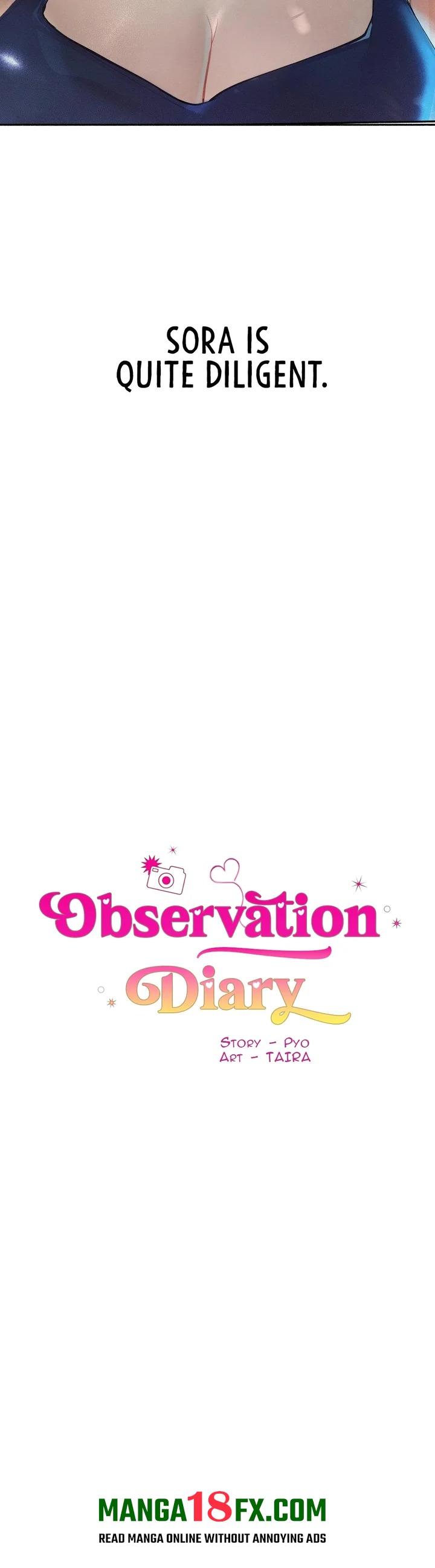 Observation Diary 5