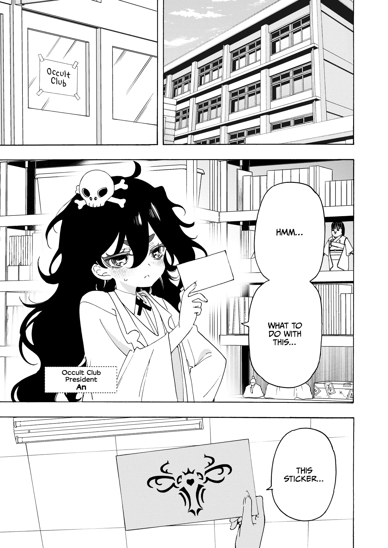 Occult-bu junyuu teman yuri manga 2