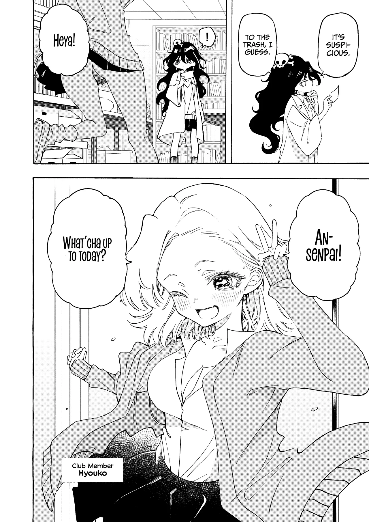 Occult-bu junyuu teman yuri manga 3