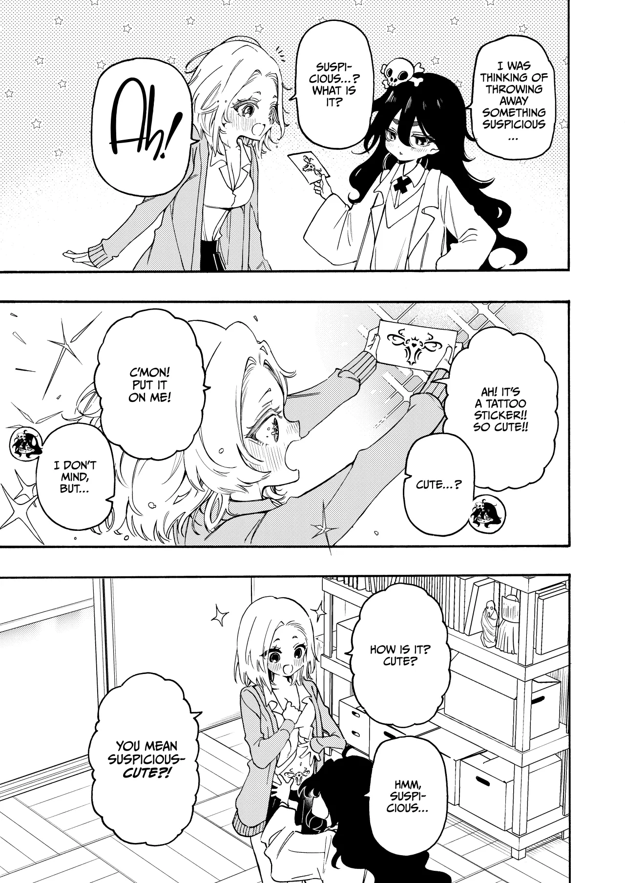 Occult-bu junyuu teman yuri manga 4