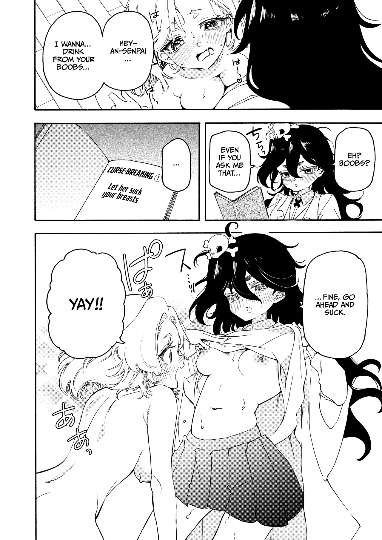 Occult-bu junyuu teman yuri manga 9