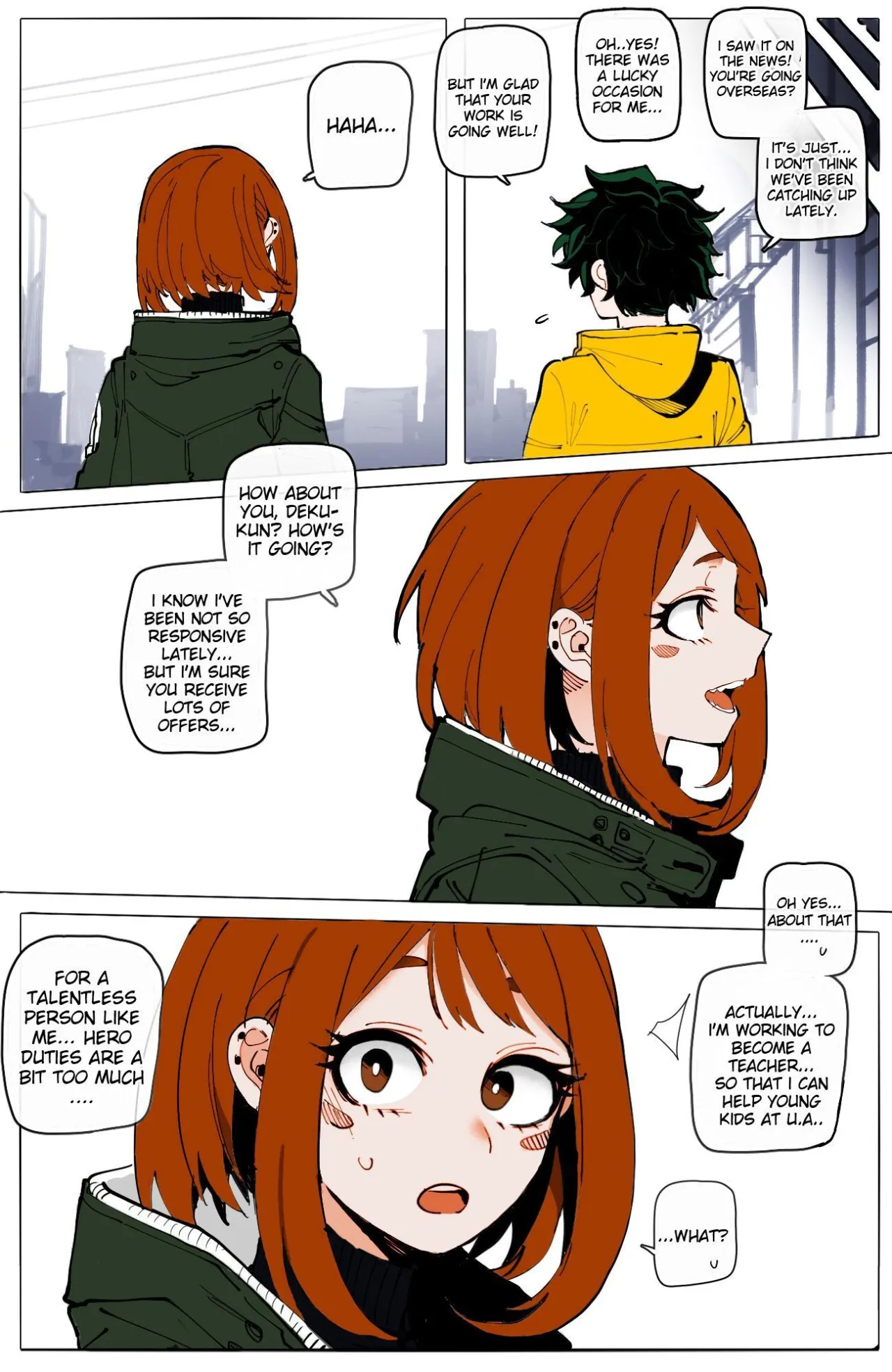 Ochaco - Colorized 13