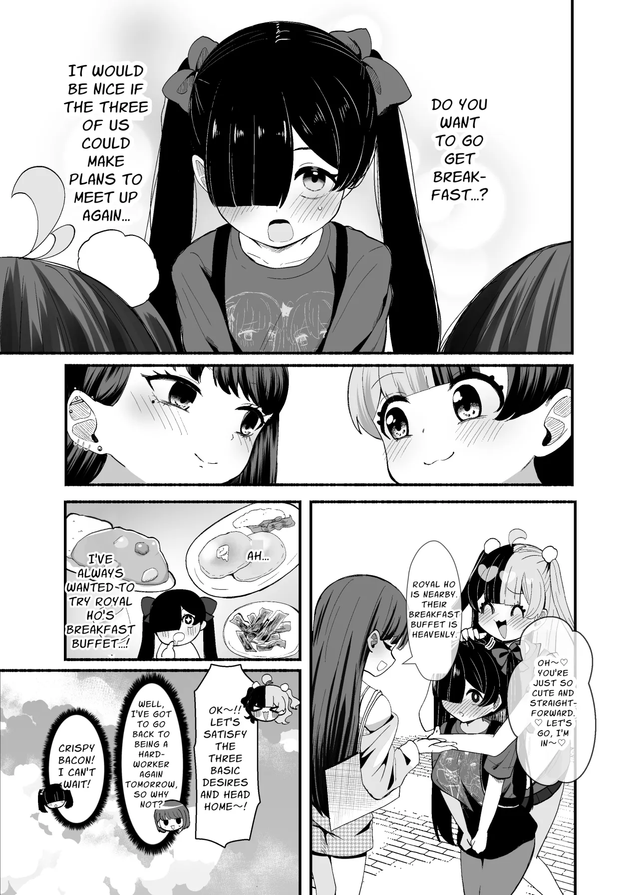 Ochinpo Joshi 3-nin, NatsuComi Senrihin Yominagara Nuite Hamete Mata Nuita. 53