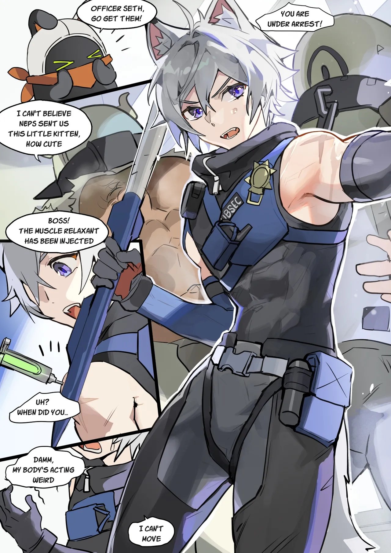 Officer Seth Is Under Arrest! 1
