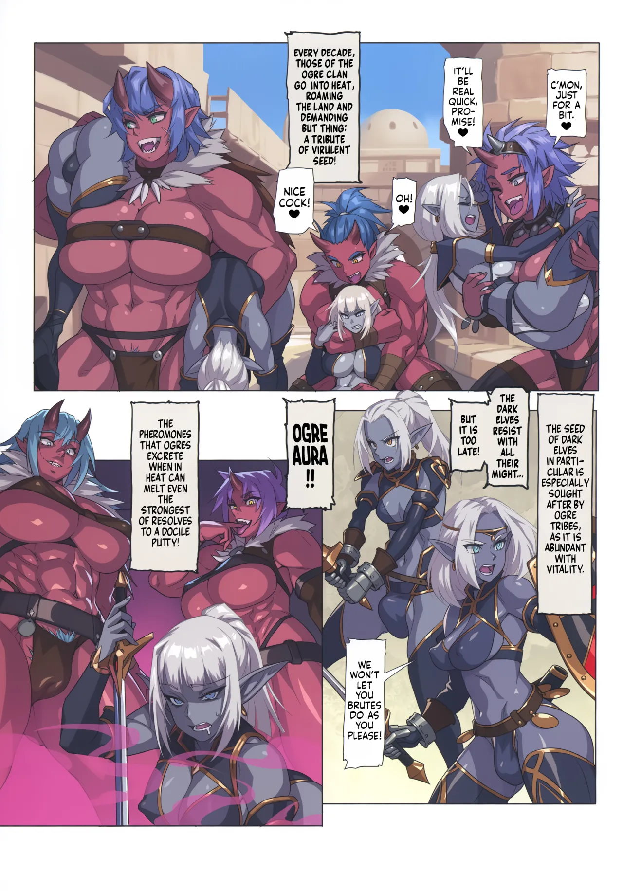 Ogre tai Dark Elf Soushuuhen Plus 6