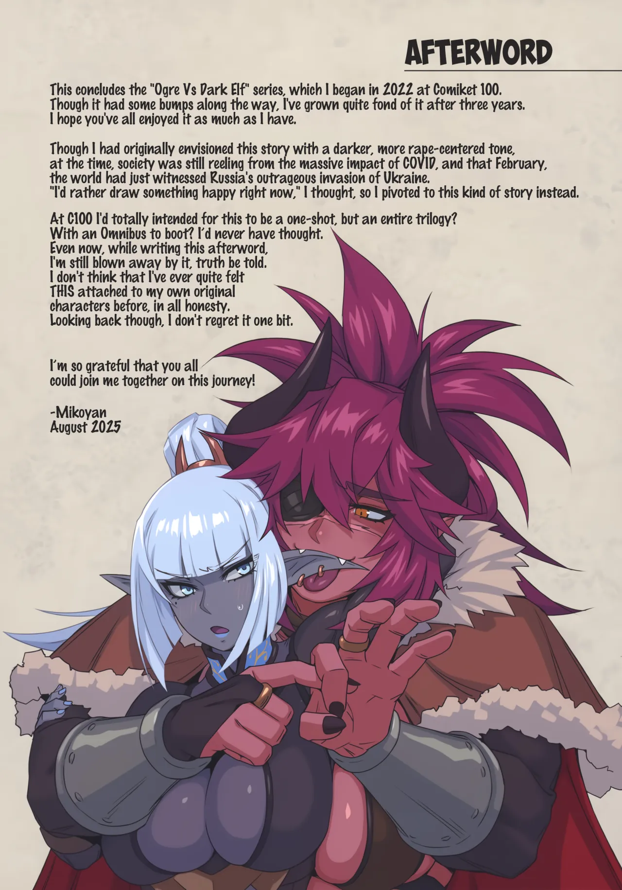 Ogre tai Dark Elf Soushuuhen Plus 87