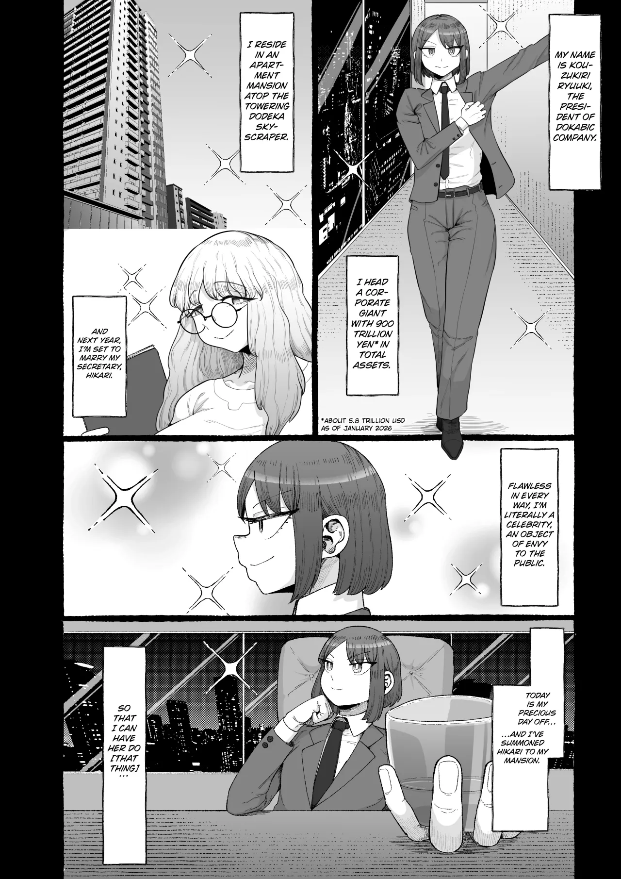 Ogya Babu Charisma Shachou no Mesu Ochi Futanari Homo Chinpo Sandwich 2