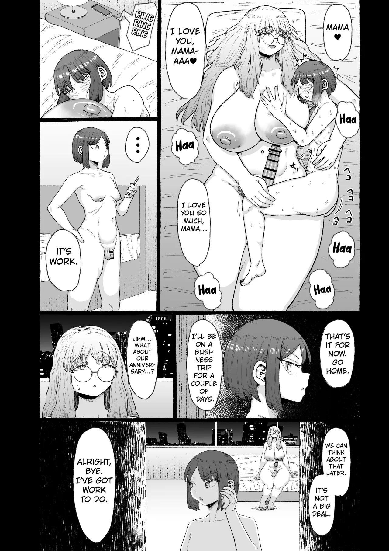 Ogya Babu Charisma Shachou no Mesu Ochi Futanari Homo Chinpo Sandwich 12