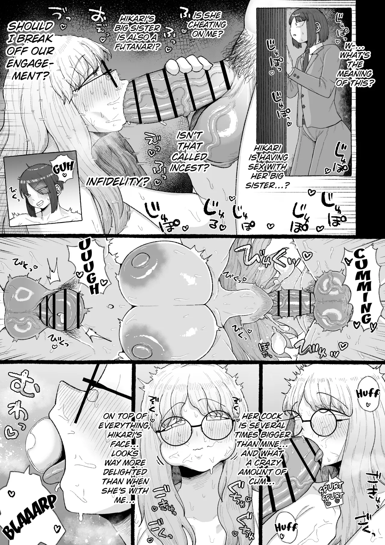 Ogya Babu Charisma Shachou no Mesu Ochi Futanari Homo Chinpo Sandwich 14