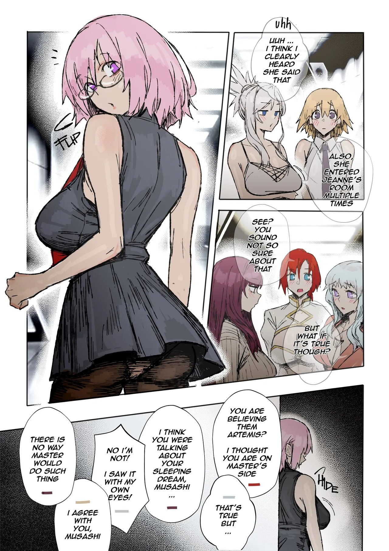 [Ohkohaku] Chaldea Hypnotic Servant Enslavement Simulator (Fate/Grand Order) [Censored] 5