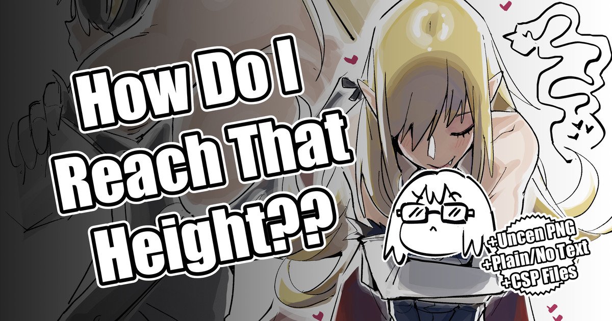 [ohkohaku] How Do I Reach That Height (Bakemonogatari) 1