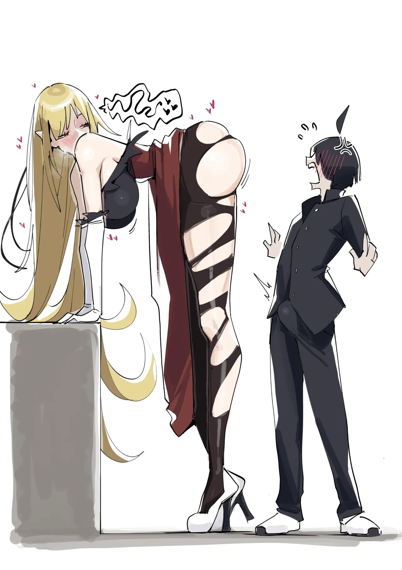 [ohkohaku] How Do I Reach That Height (Bakemonogatari) 5