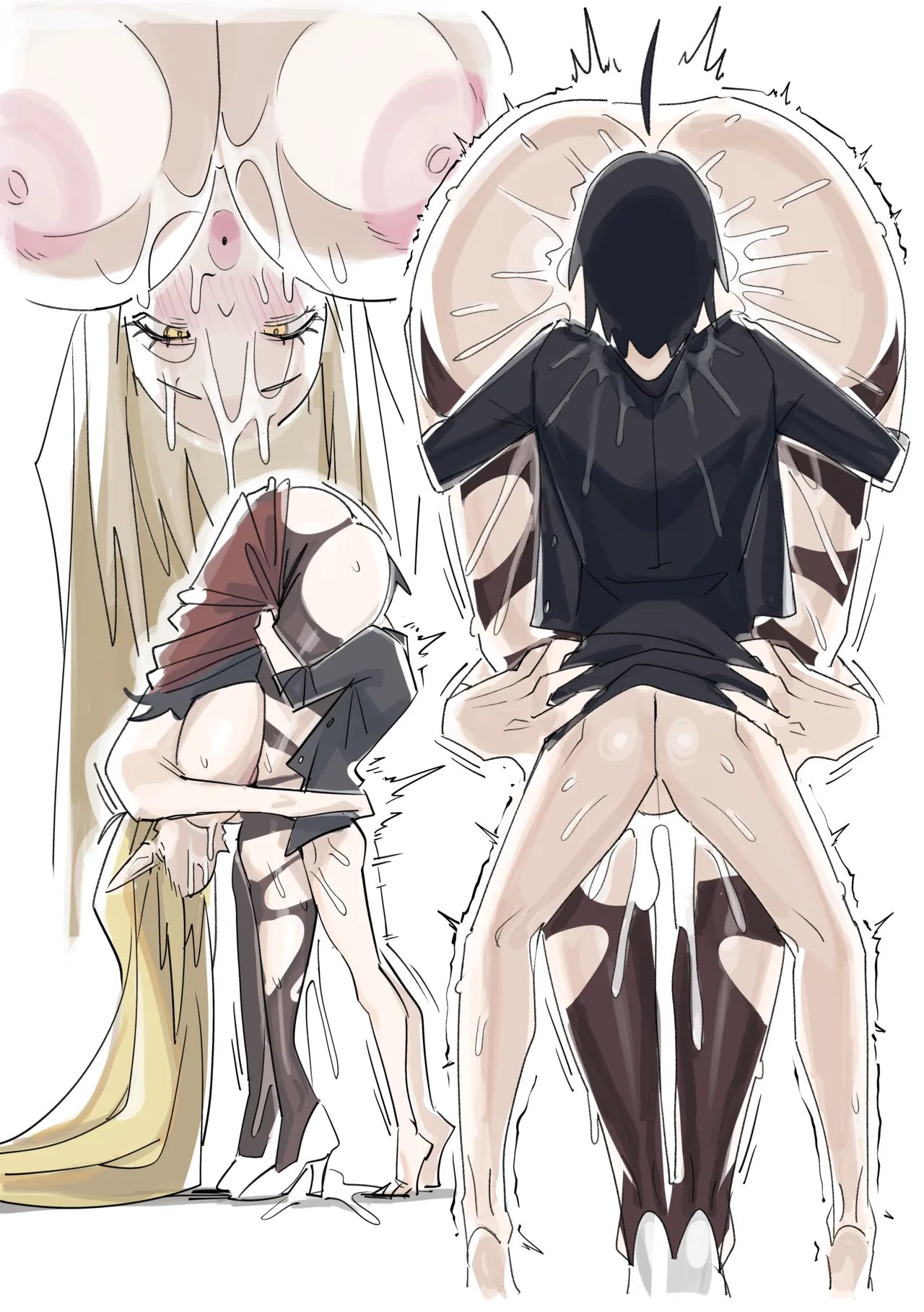 [ohkohaku] How Do I Reach That Height (Bakemonogatari) 7