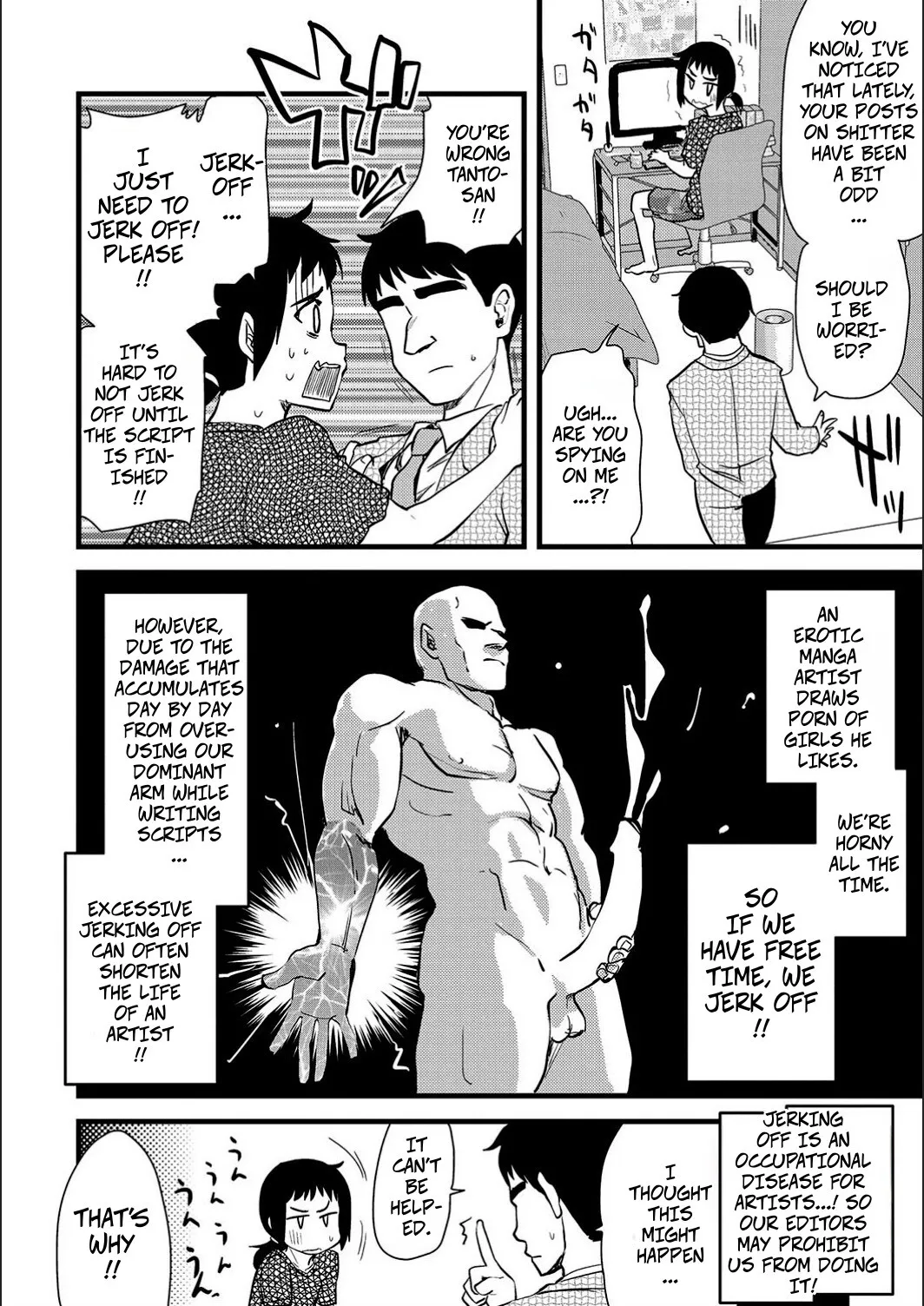 ONA-ASSI! ~Ero Mangaka no Onanie o Tetsudau Shigoto~ Ch. 1 3