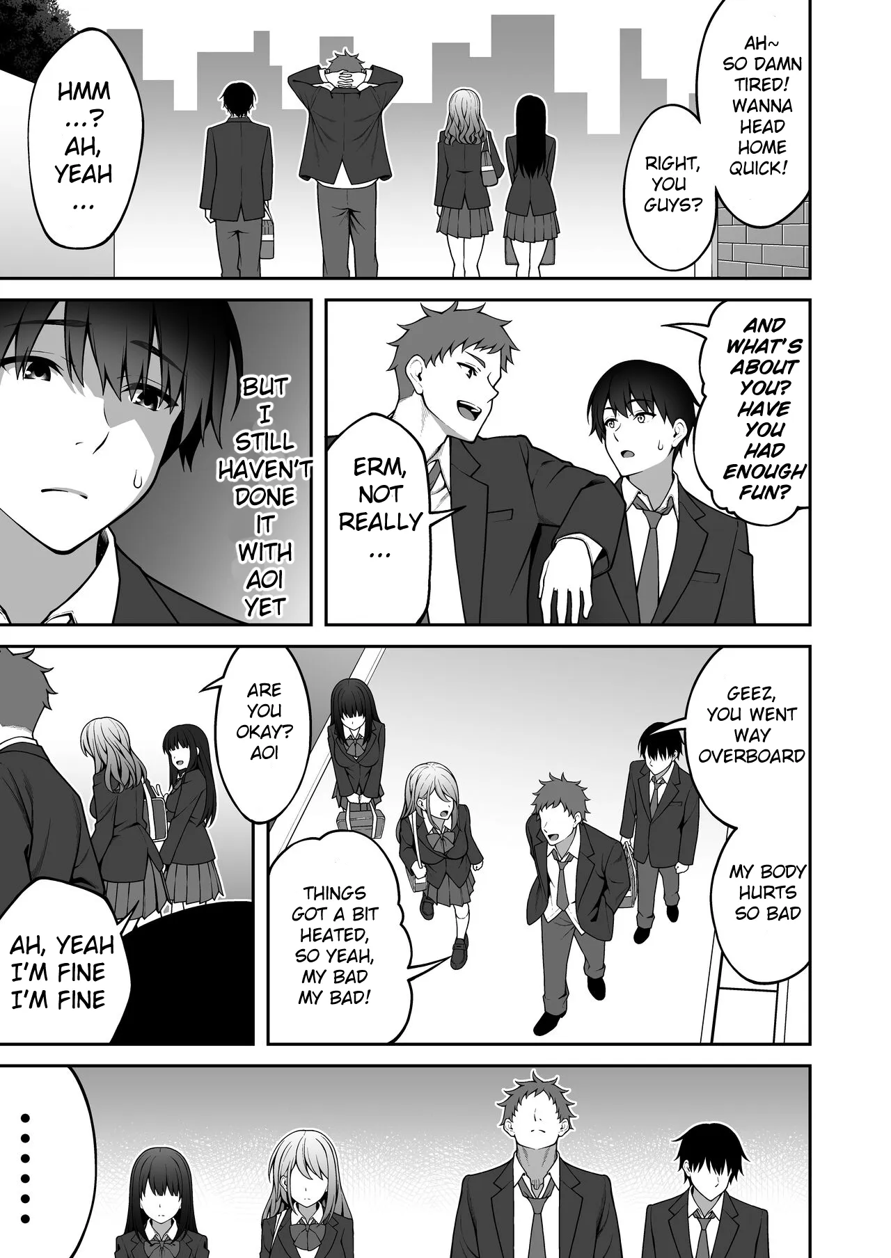 Onaji Group no YouCha Yarichin ni Nakaii Onna-tachi o Kuwareru InCha no Boku 38