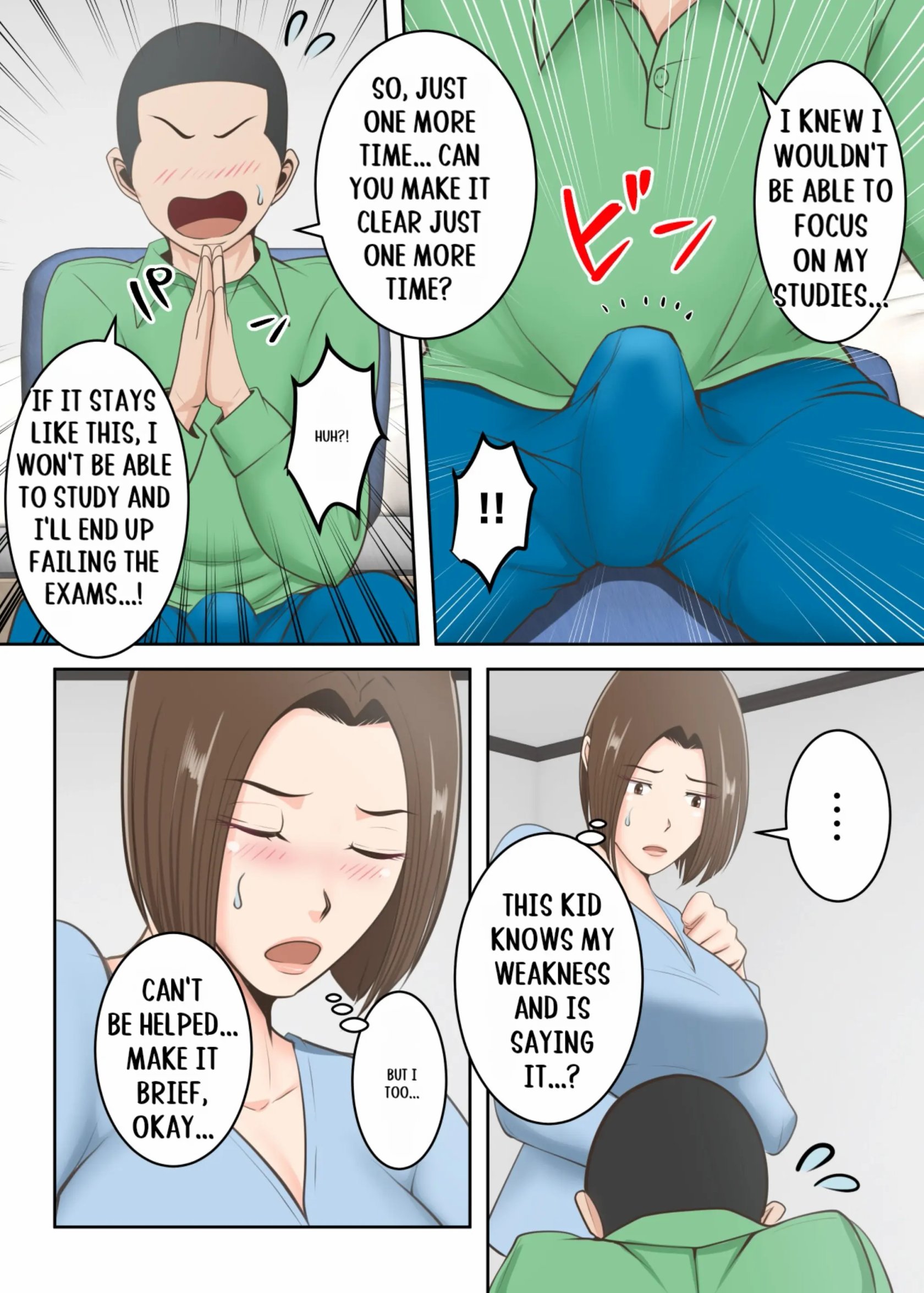 Oni no Kyouiku Mama ga Musuko to Amaama SEX made 32