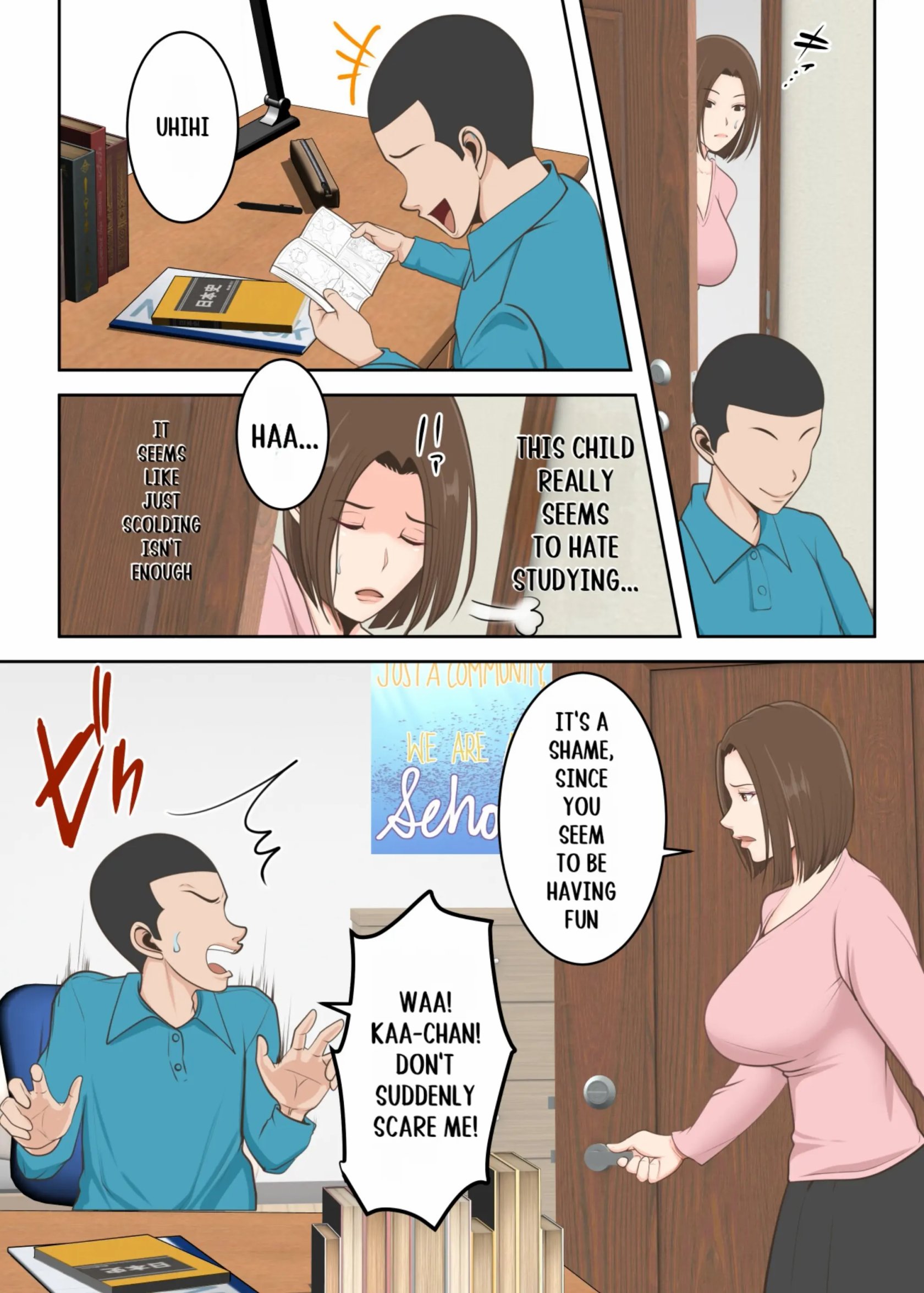 Oni no Kyouiku Mama ga Musuko to Amaama SEX made 7