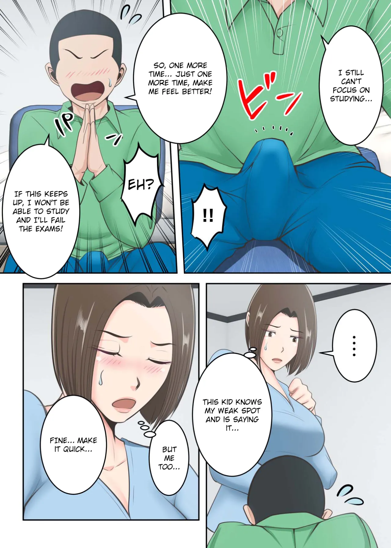 Oni no Kyouiku Mama ga Musuko to Amaama SEX Suru made 32