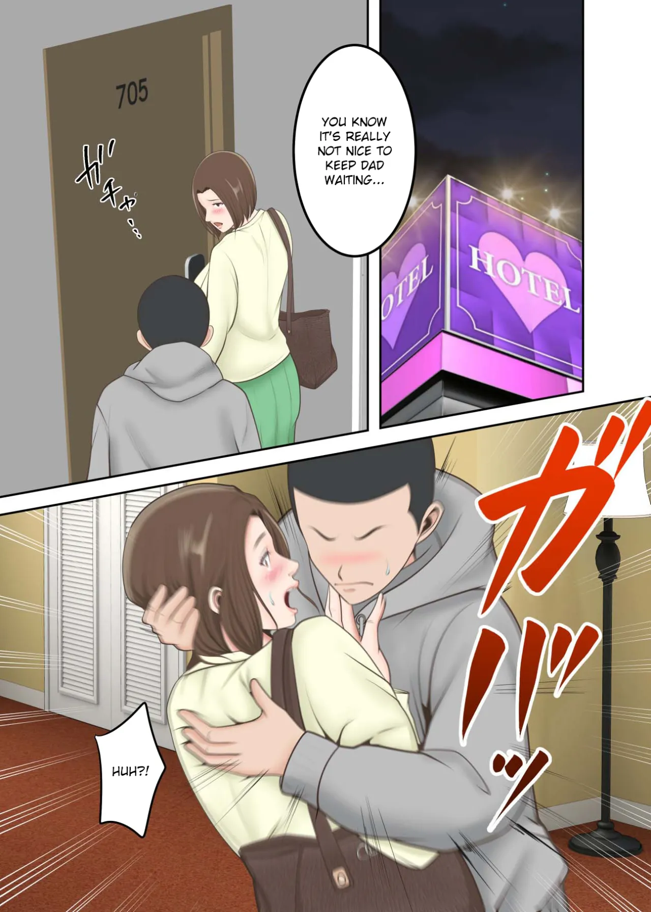 Oni no Kyouiku Mama ga Musuko to Amaama SEX Suru made 63