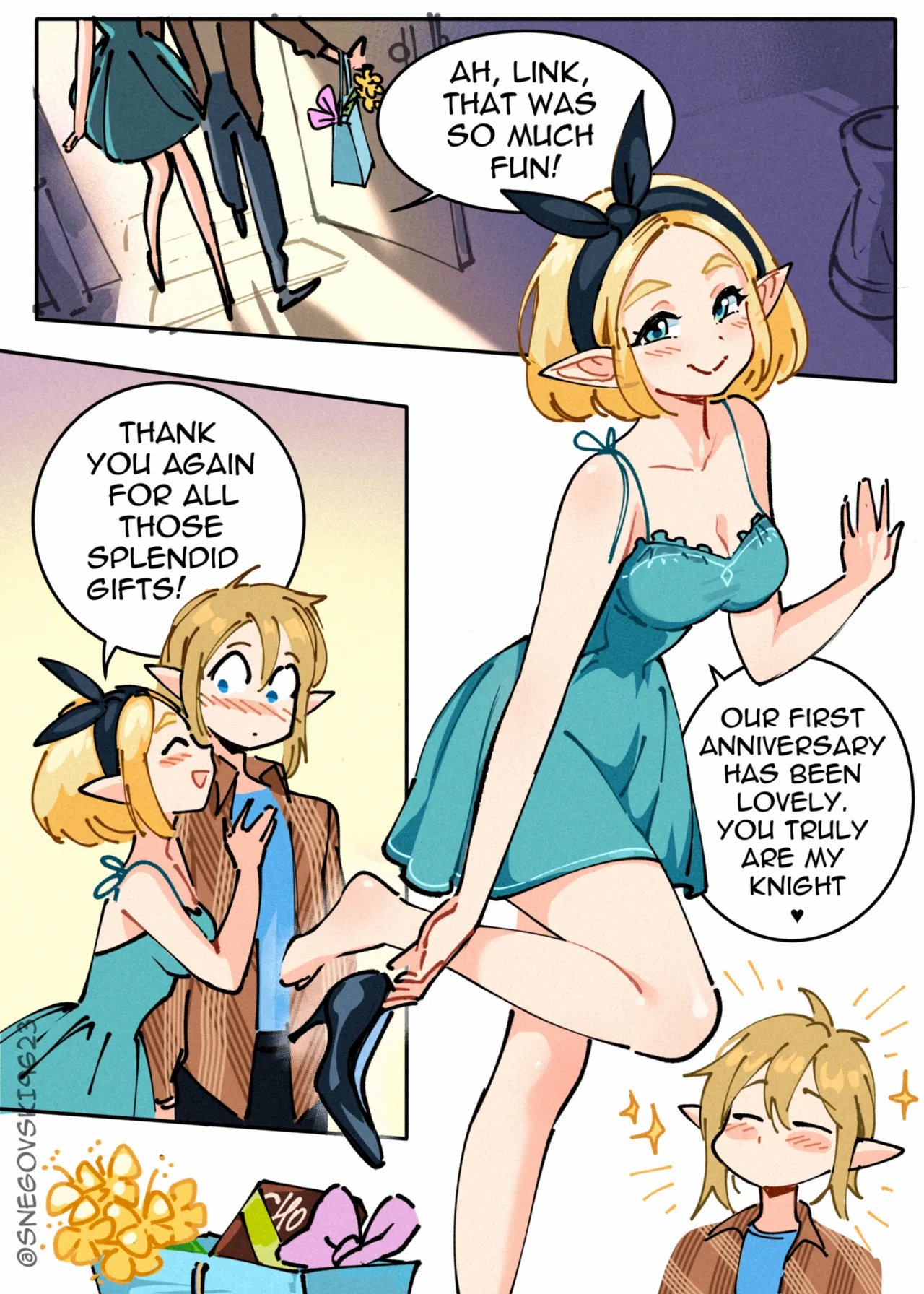 [Only comic] Zelda's Triforce 6