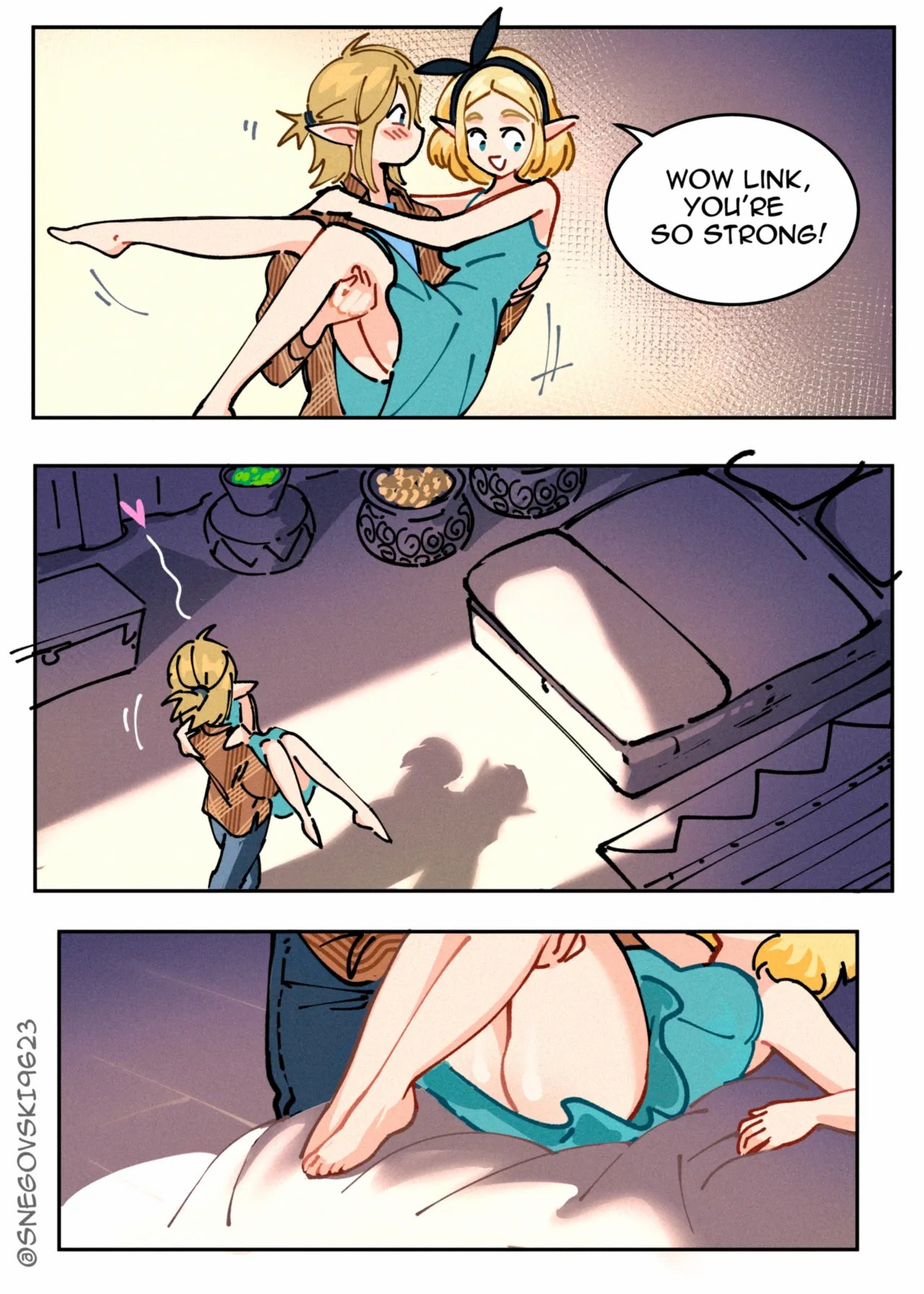 [Only comic] Zelda's Triforce 8