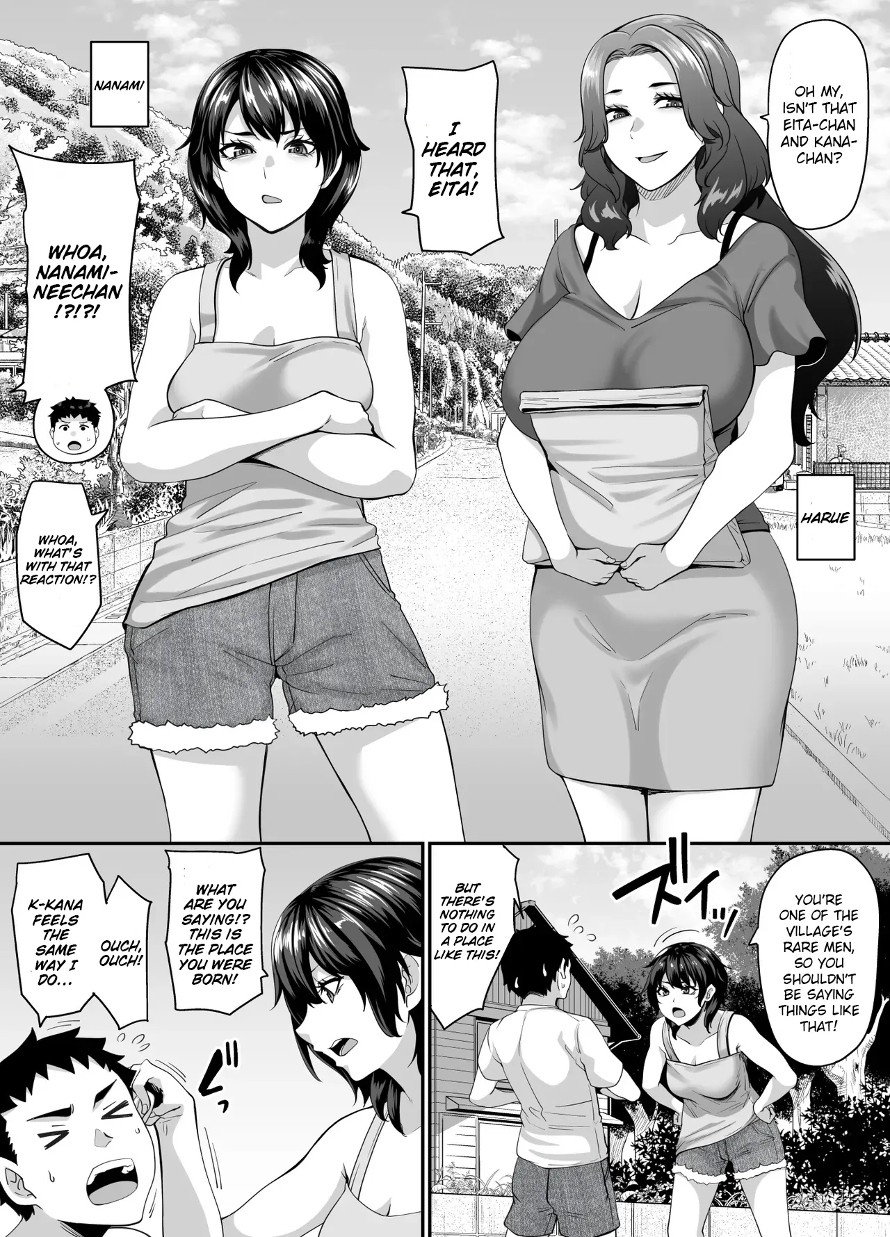 Onna Amarimura no Inshuu 2 ~Onna wa Kairaku ni Hitari Kodane o Shibori Haramu Hatake de Are to Iu Inaka no Oshie~ 3