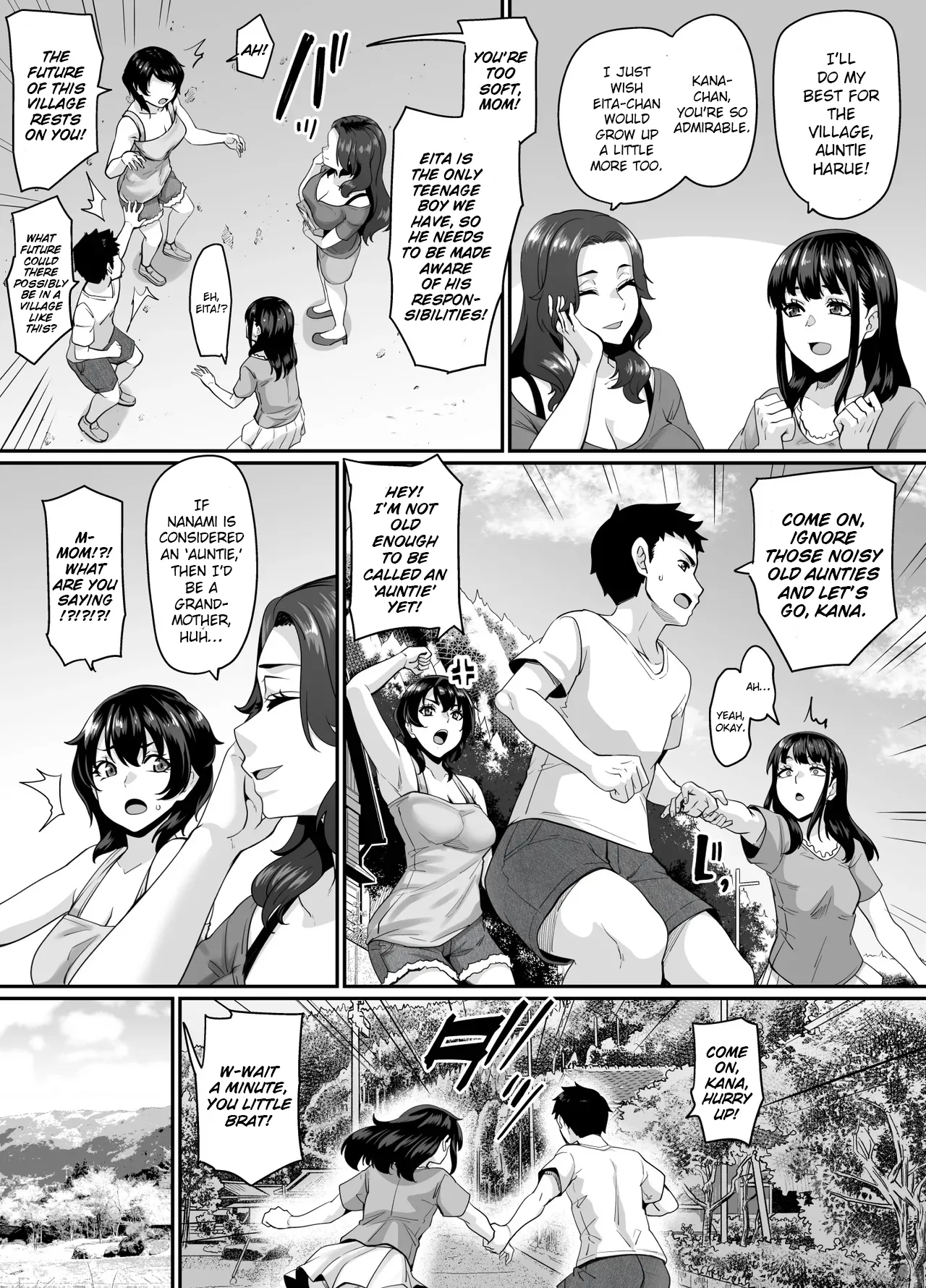 Onna Amarimura no Inshuu 2 ~Onna wa Kairaku ni Hitari Kodane o Shibori Haramu Hatake de Are to Iu Inaka no Oshie~ 4