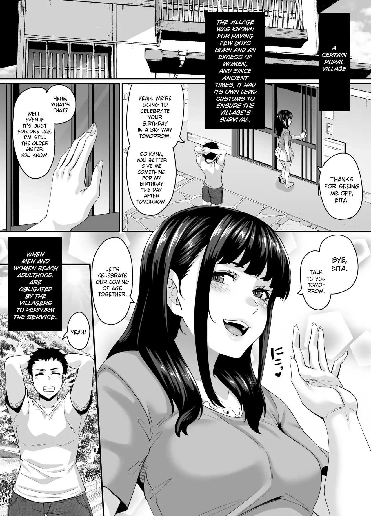 Onna Amarimura no Inshuu 2 ~Onna wa Kairaku ni Hitari Kodane o Shibori Haramu Hatake de Are to Iu Inaka no Oshie~ 8