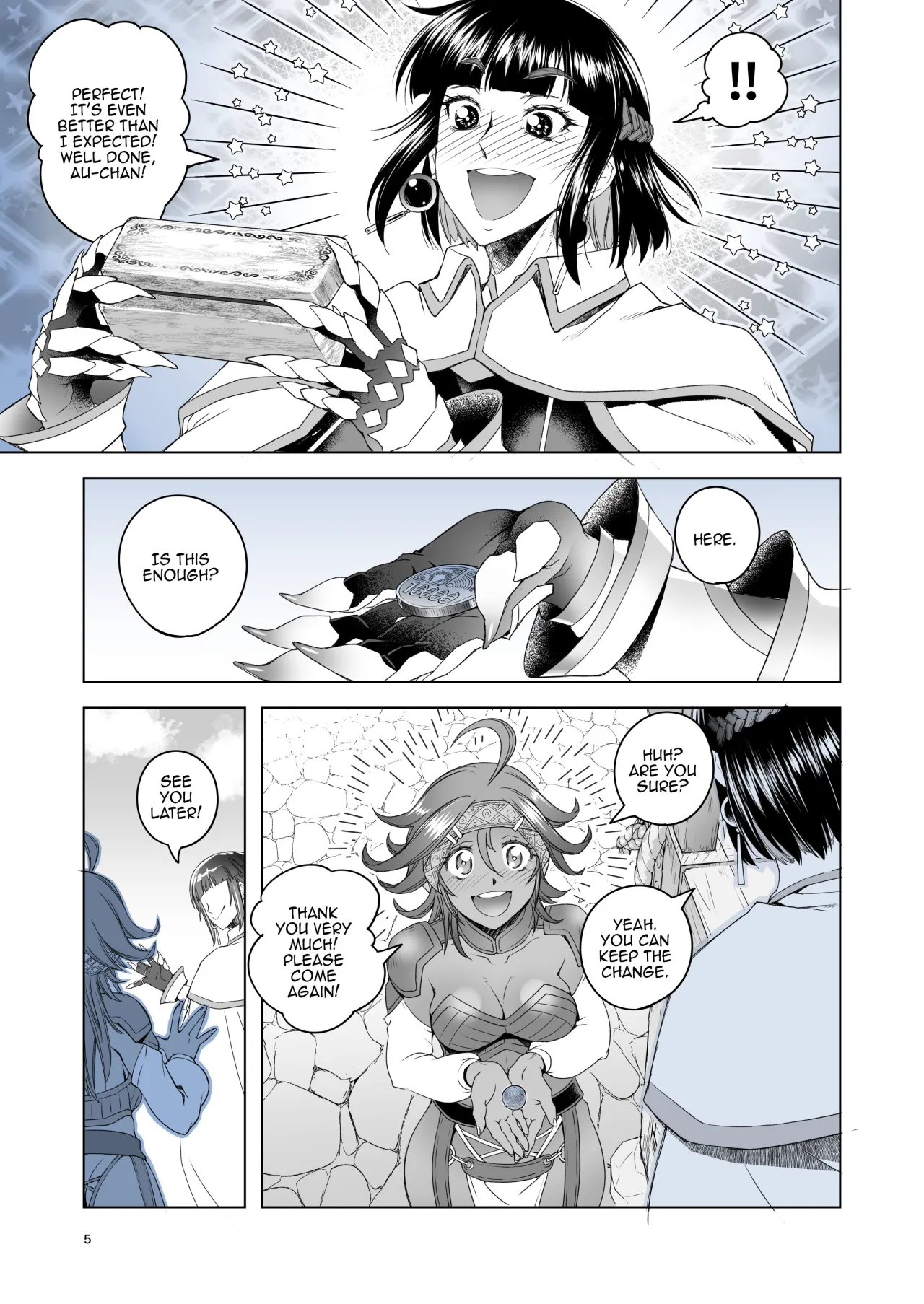 Onna Kishi Rael to Kinka no Daishou 4