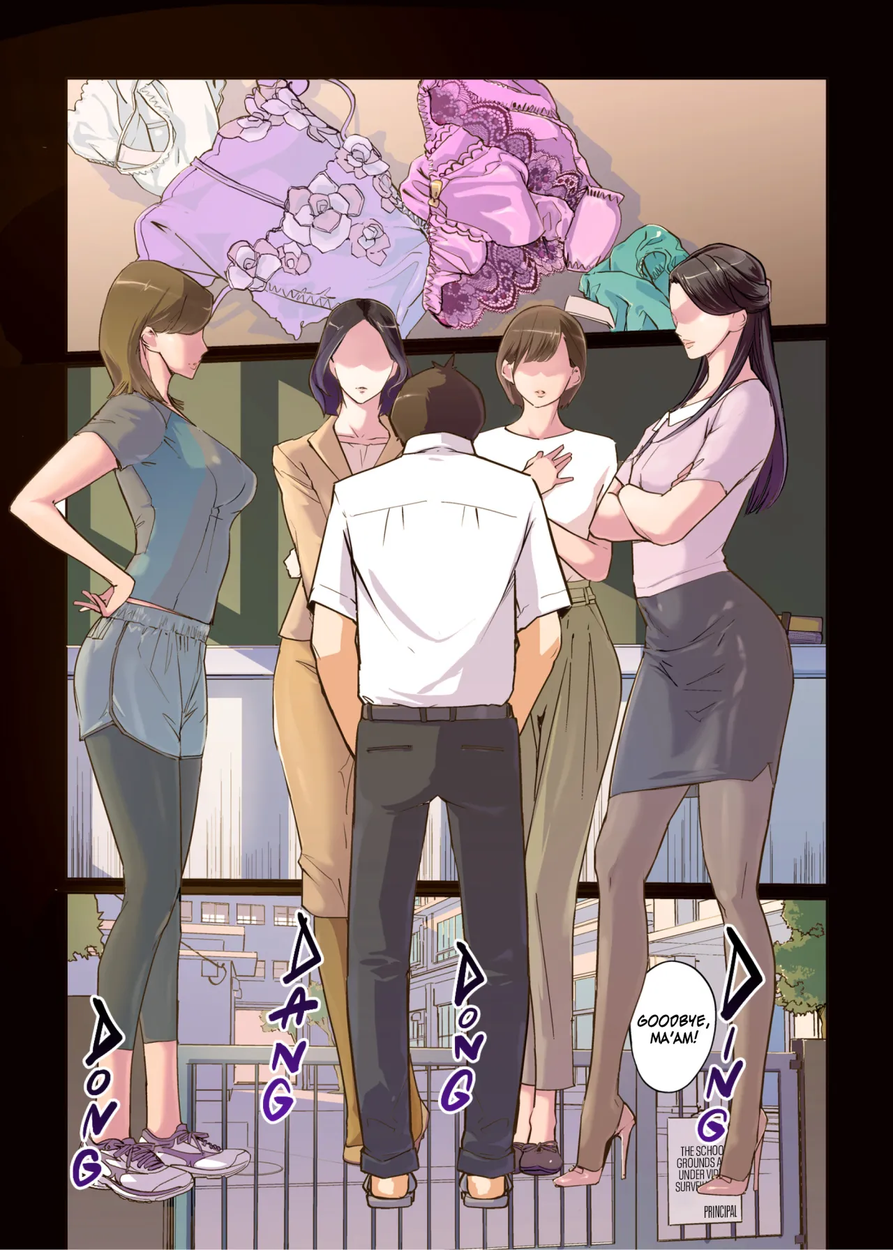 Onna Kyoshi 4-nin no Hatenaki Mesu Bato 3