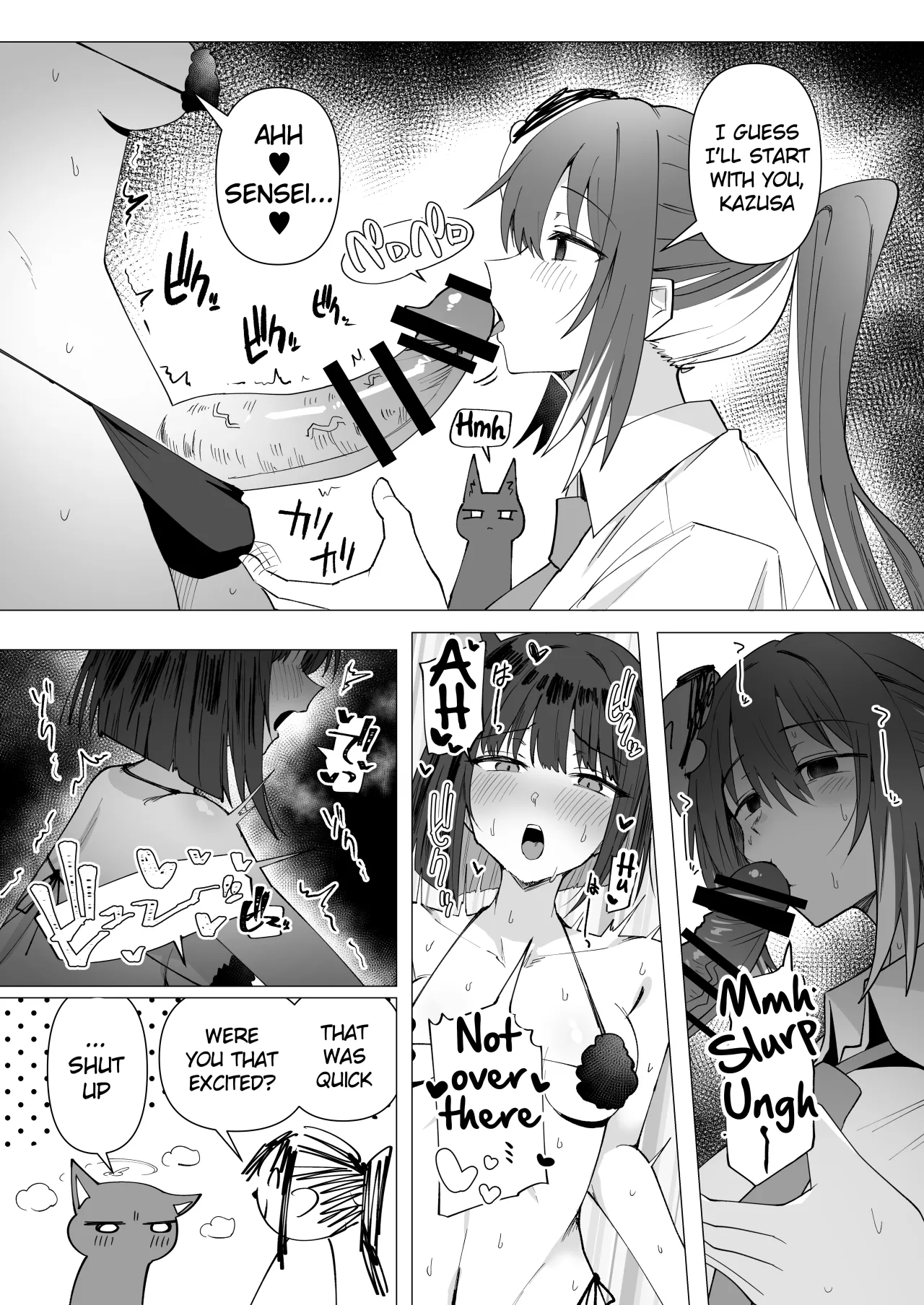 Onna Sensei to Nekoneko Shitsudo FTNR Konbi Tanpen 2