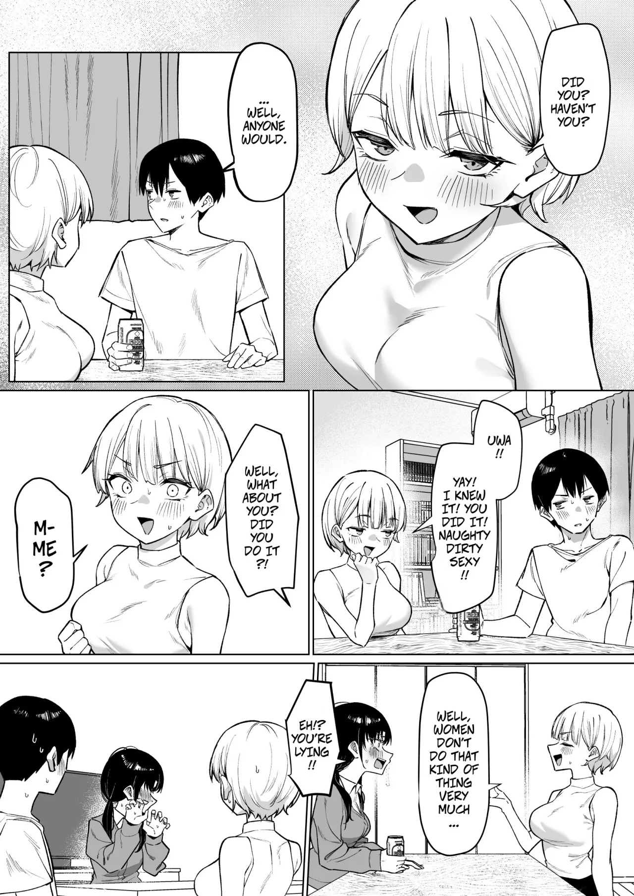 Onna Tomodachi Futari to Perochuu suru Hanashi 2 3