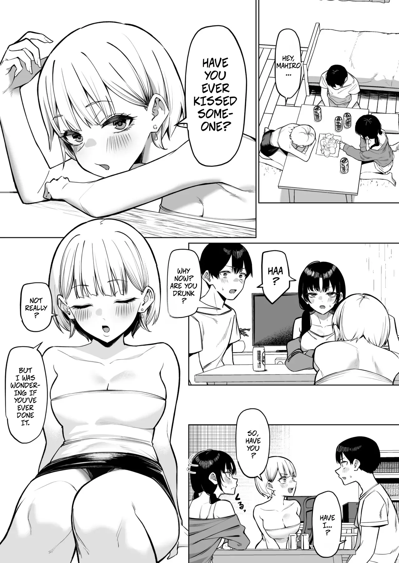 Onna Tomodachi Futari to Perochuu suru Hanashi - Decensored 2