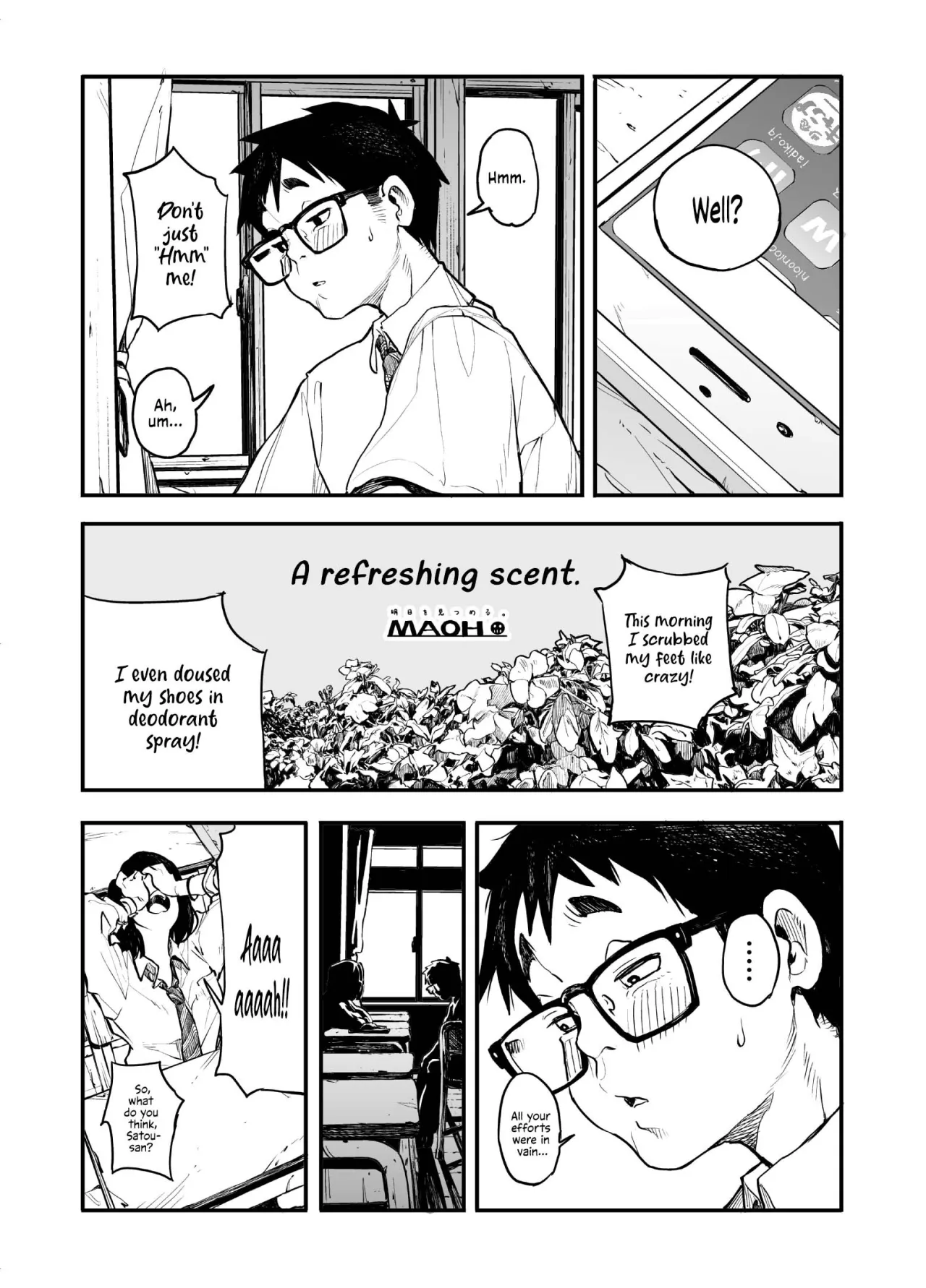 Onnanoko ni Ashi no Nioi o Kakunin Shitekure to Tanomareru Hanashi 17