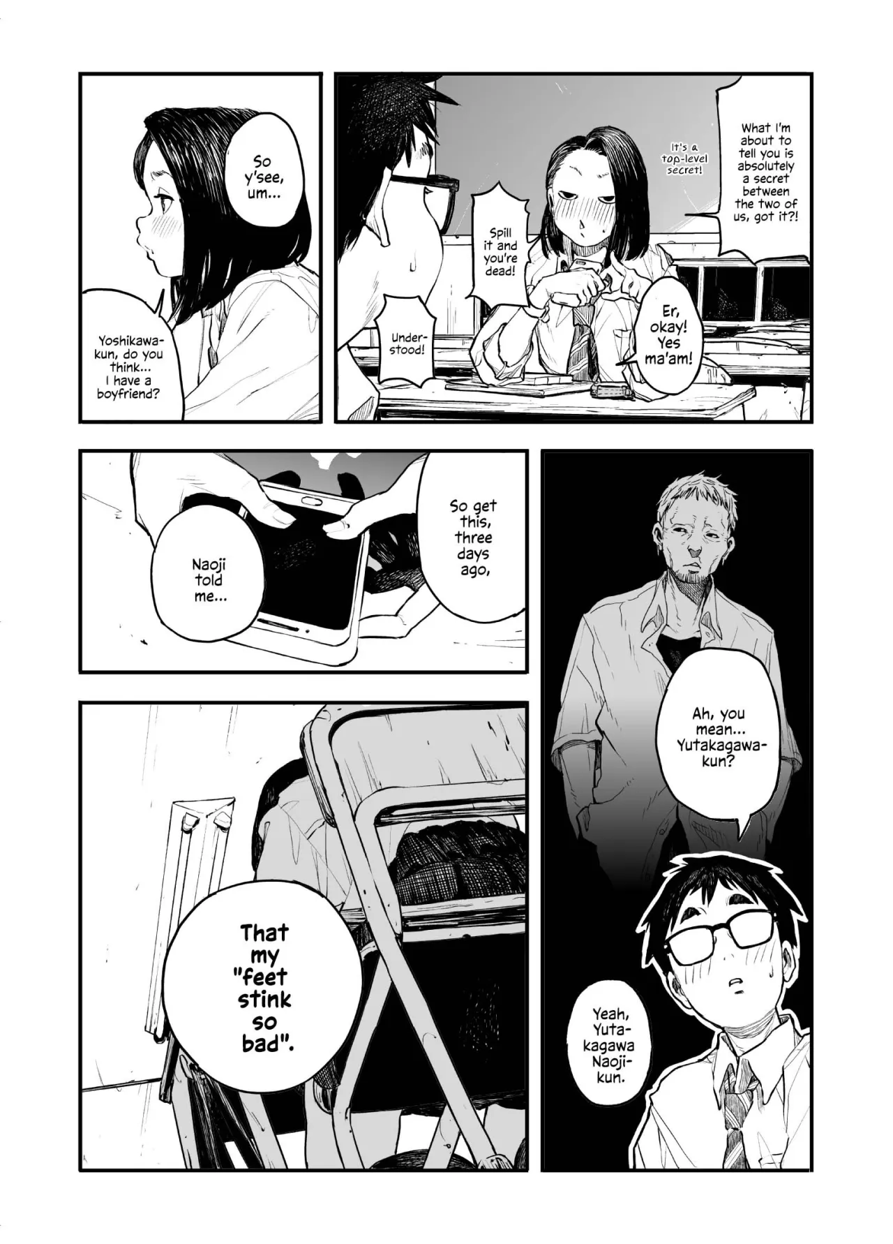 Onnanoko ni Ashi no Nioi o Kakunin Shitekure to Tanomareru Hanashi 6