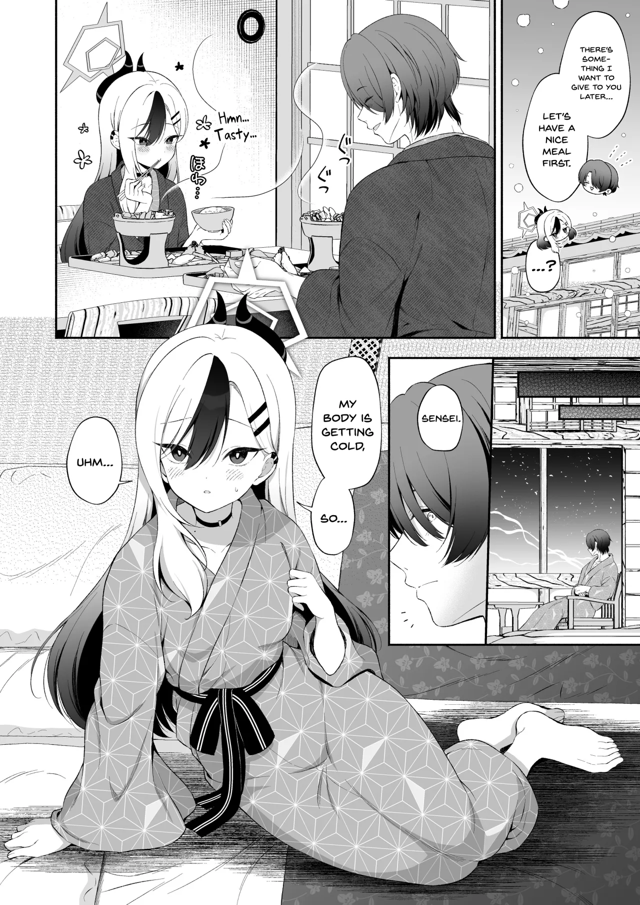 Onsen Kayoko to Amatoro Ecchi + Kayoko to Sensei ga Onamiseshiau Ohanashi 4