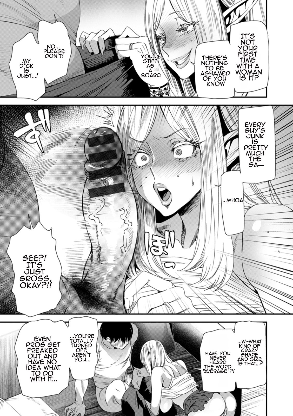 [ooshima ryou] Does the Married Elf Who Made Her AV Debut Dream of a Genuine Orgasm Chapter 1 [MTL] 12
